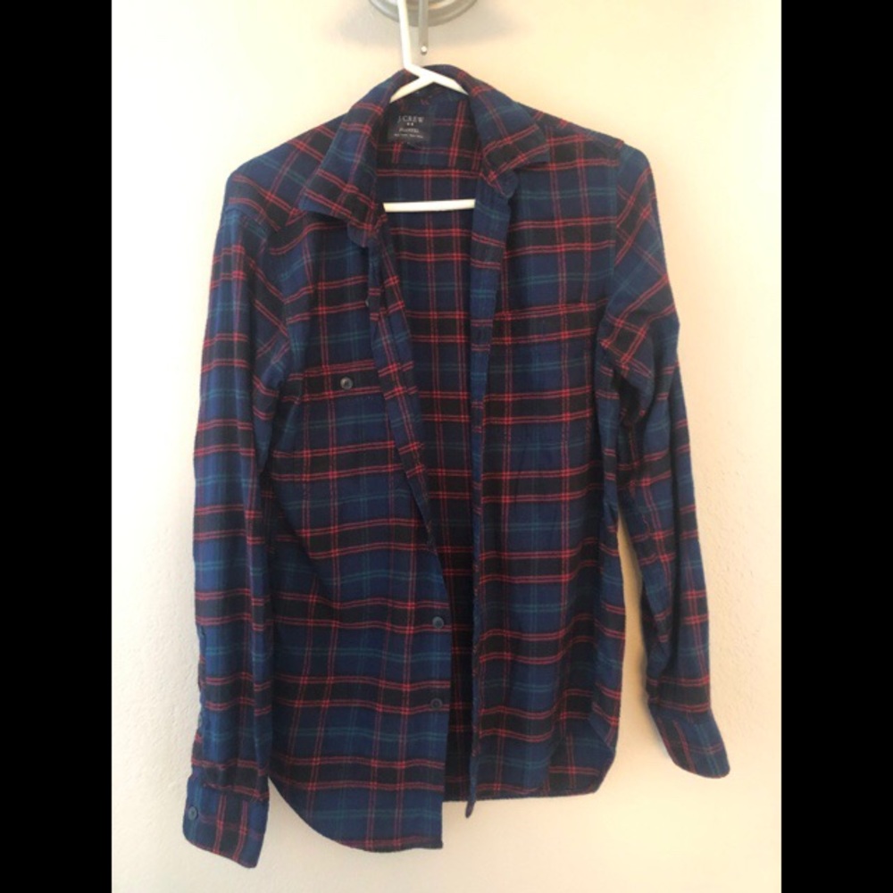 Flannel Button Up Shirt